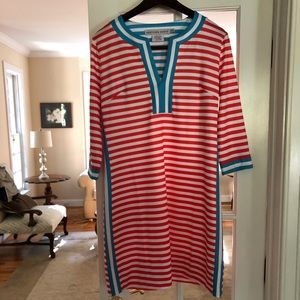 Gretchen Scott Split Neck Dress